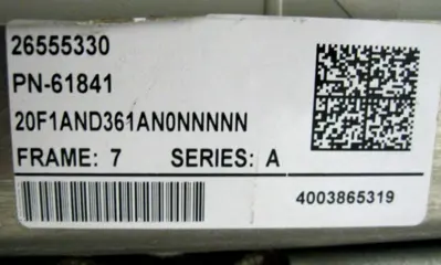 USED Allen-Bradley 20F1AND361AN0NNNNN
