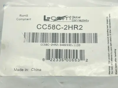 New | in-Stock L-Com CC58C-2HR2 Cable & Wire Michigan US | Maverick Industrial Sales #1483282