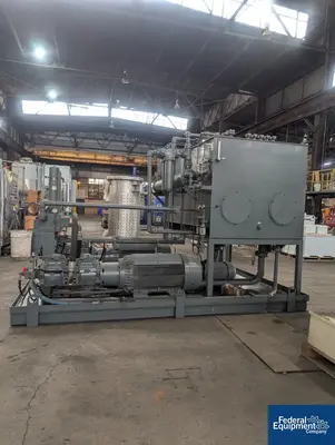NEW Littleford 212 Cu Ft Littleford Mixer Dryer, Model VT 6000 D, S/S, Vac., JKT.