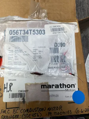 MARATHON MOTORS D390 56T34T5303G Motors | ESS Industrial Equipment Sales (11)