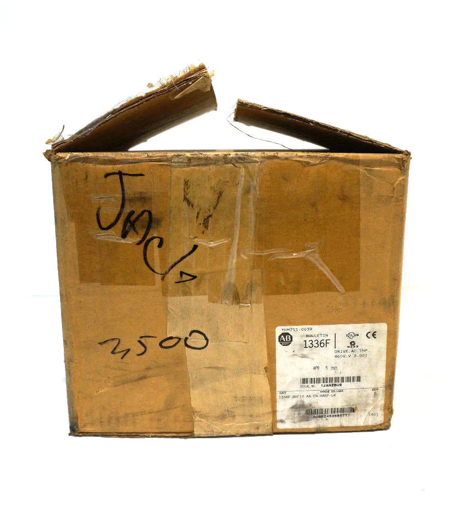 NEW ALLEN BRADLEY 1336F-BRF10-AA-EN-HASP-L4 DRIVE 1HP SER.B 1336FBRF10AAHASPL4