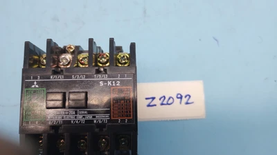 MITSUBISHI TH-K12 TERMINAL OVERLOAD  + S-K12 Magnetic Contactor