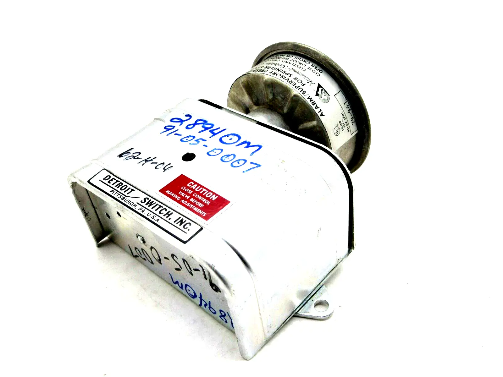 NEW DETROIT SWITCH ZT2P PRESSURE SWITCH MODEL 450