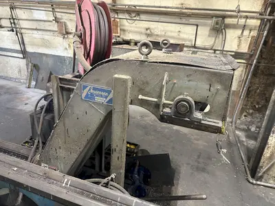 40' X 16" JORGENSON MOTORIZED CHIP CONVEYOR: YOBRO #24160