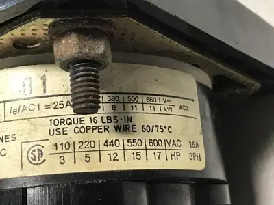 USED SIEMENS 3LB3 237-1AK