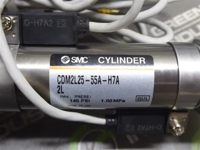 SMC CDM2L25-55A-H7A2L Standard Type Double Acting Single Rod Air Cylinder New