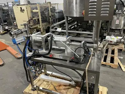 Piston Filler Air-Operated with Stainless Steel Supply tank