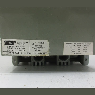 FPE HF 70 Amp Breaker