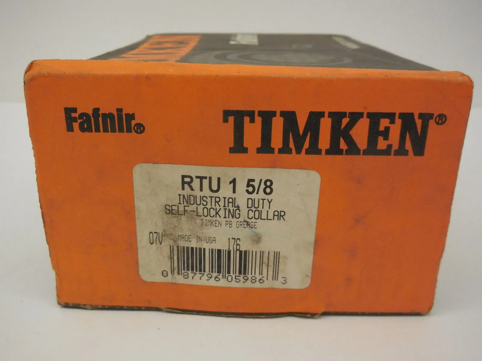 NEW TIMKEN FAFNIR RTU 1 5/8 SELF LOCKING COLLAR RTU158