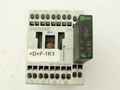 Siemens 3RT1016-2BB42 Contactor 3 Pole 20A 600V Lot of 4
