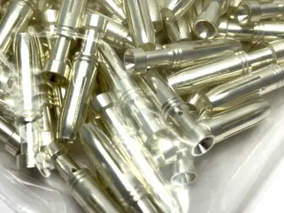 Harting Han E F Crimp Contact Ag 1.5 mm²/ 16 AWG 09 33 000 6204 LOT OF 120