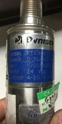 Used Dynisco PT290E-T-10M-6/60-72 Miscellaneous MRO Indiana US | J&J Industrial Supply #511051