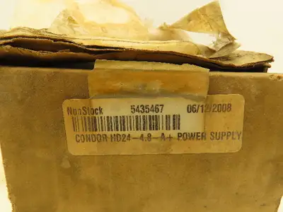 Condor 5435467 DC Power Supply 24VDC 4.8A