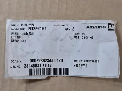 NEW CATERPILLAR 3E-6758