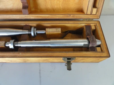 Set of 2 MTI / Norton Dicing Saw Arbors w/ Box