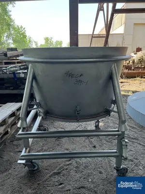 USED Fluid Air Fluid Air Fluid Bed Dryer, Model 0500, S/S