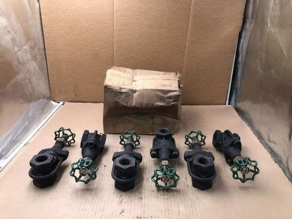 Jenkins 42-A 1″ Cast Iron Gate Valve w/ Brass Disc 150/225PSI -NIB of 6