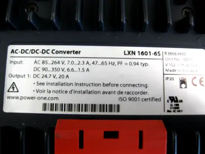 USED Power-One LXN 1601-6S
