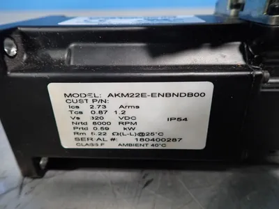 Used KOLLMORGEN AKM22EENBNDB00 Servo Motors | HGR 24 #730901