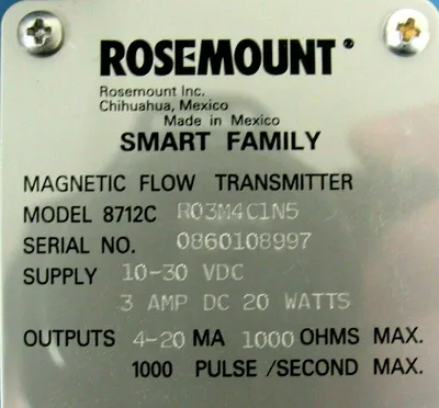 NEW ROSEMOUNT 8712C-3884992 FLOW TRANSMITTER 8712C3884992 8712C-R03M4C1N5