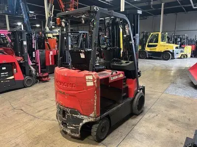 Used 2020 RAYMOND 4750C50S 4-Wheel Sit down Electric Counterbalance Forklifts Illinois US | Somerset Equipment Sales #1546170