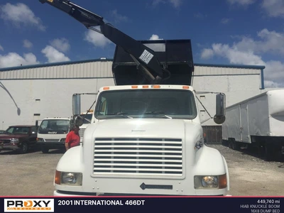 Used 2001 INTERNATIONAL 466DT Truck-Mounted Cranes Florida US | Proxy Equipment #1384987