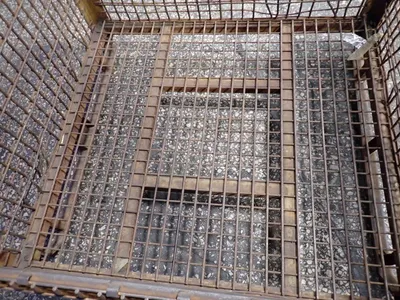 Ford 50 1/2" X 45 1/2" X 29" Wire Basket