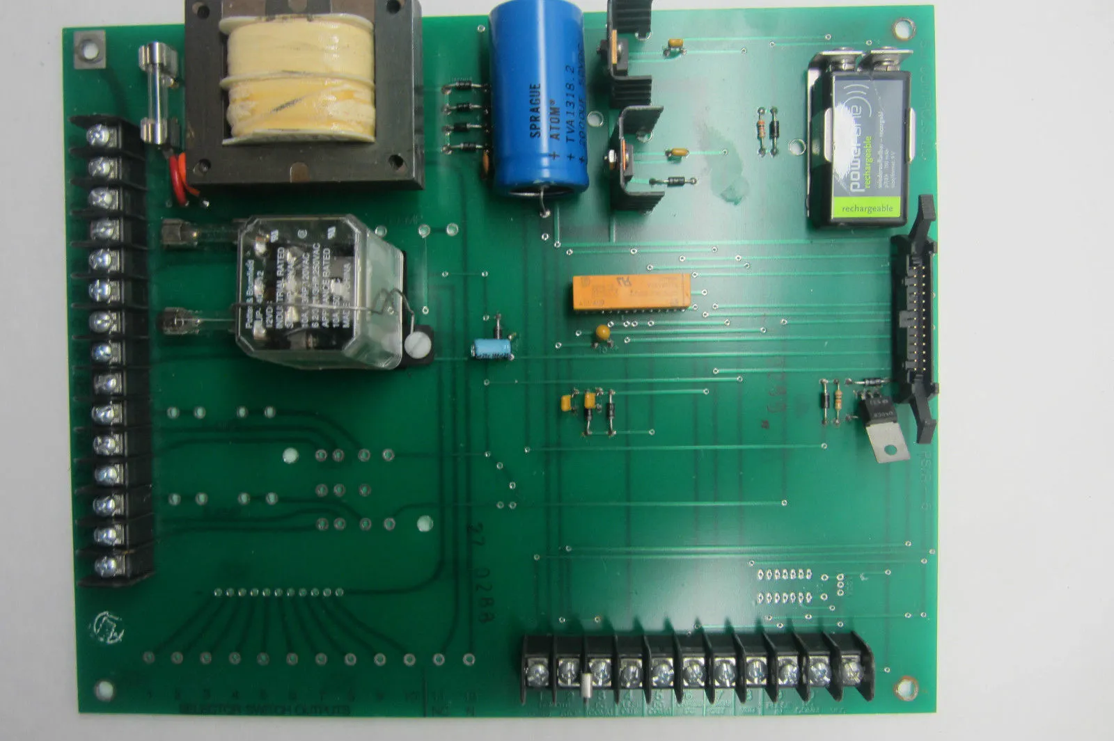 SJ CONTROLS EBU-PS/R-5 POWER SUPPLY BOARD EBUPSR5