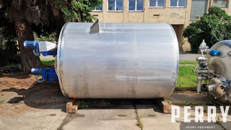 Hoeksma & Velt 6,000 Litre Stainless Steel Tanks | Perry Equipment