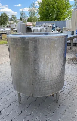 300 l Vertical Stainless Steel Jacketed Storage Tank