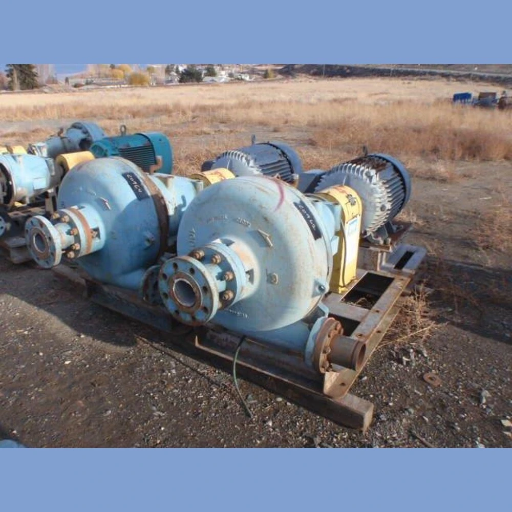 Toyo 4 in. x 3 in. Heavy Duty Horizontal High Chrome Slurry Pumps