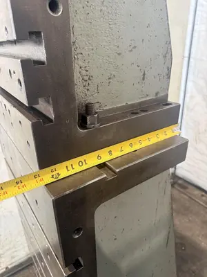 20" WIDE X 80" TALL X 24" DEEP T-SLOTTED ANGLE PLATE SET. STOCK # 0432326