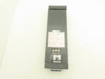 GNB SPP-12-200S1 SCR 50 Battery Charger 24VDC 15A 12 Cell 200AH 120V Input