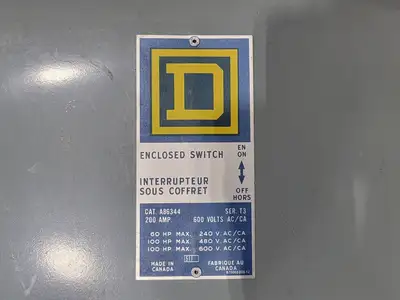 NEW SQUARE D A86344
