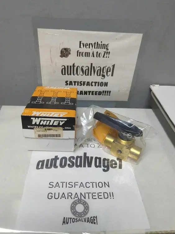 New | in-Stock WHITEY B-45VF8 Pump & Valve Parts Ohio US | Surplus Asset Holdings #1239096