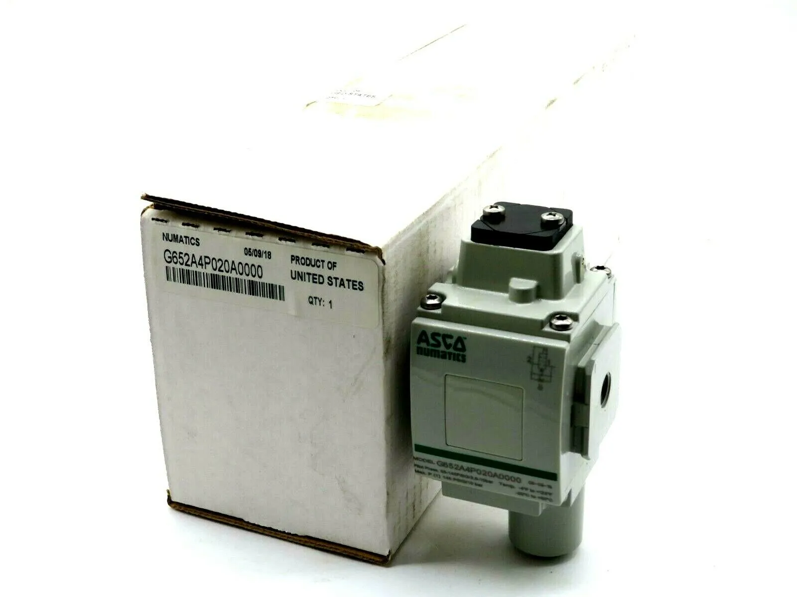 NEW NUMATICS G652A4P020A0000 SLOW START PILOT VALVE