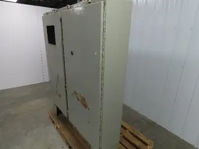 Hoffmann A-62H-60DLP 2-Door Free Standing Electrical Enclosure Box 62"x60"x12"