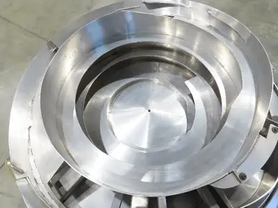 Fortville Vibratory Parts Feeder 44" Stainless Bowl  -No Vibrator