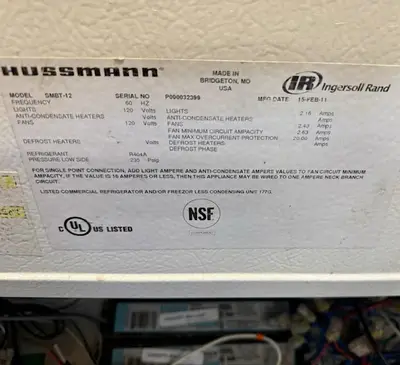 12-0060 Hussmann SMBT Meat and Deli Cases