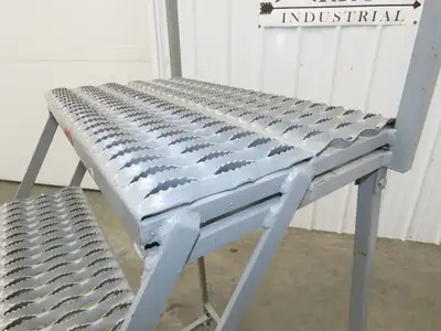 PW Platforms N/A Rolling Ladder 5 Step 14" Work Platform 50" Top Step