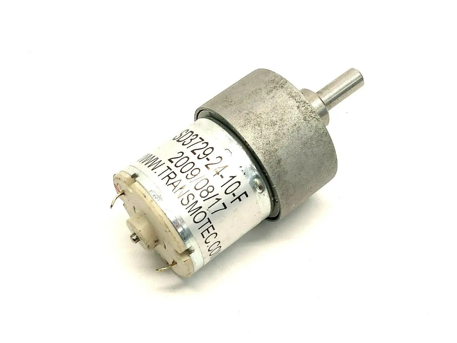 USED TRANSMOTEC SPUR GEAR MOTOR 24VDC
