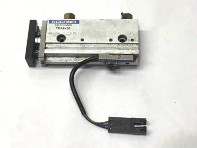 TDA6x30 | Koganei  Pneumatic Air Cylinder w/Auto Switch DAMAGED CONNECTOR - Used