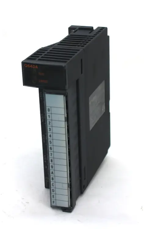 Used MITSUBISHI Q64DA Programmable Logic Controllers | Industrial Parts R Us Inc. #358963