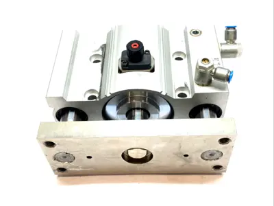 USED SMC COMPACT GUIDED CYLINDER
