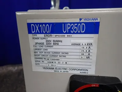 Used YAKSAWA MOTOMAN UP350D500 Robots Ohio US | HGR 24 #1096733