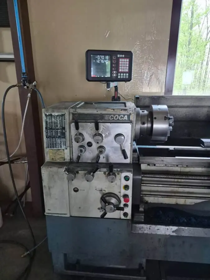 Used ECOCA SJ-1660G Engine Lathes Ohio US | Trustworthy Equipment #1403329