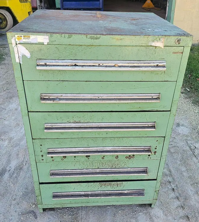 Used STANLEY VIDMAR 6 DRAWER Cabinets Wisconsin US | Lemke Machinery Sales #1547928