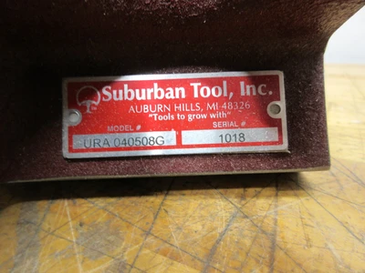 Used SUBURBAN TOOL URA 040508G Workholding (Misc) Minnesota US | Machinesused.com #1547879