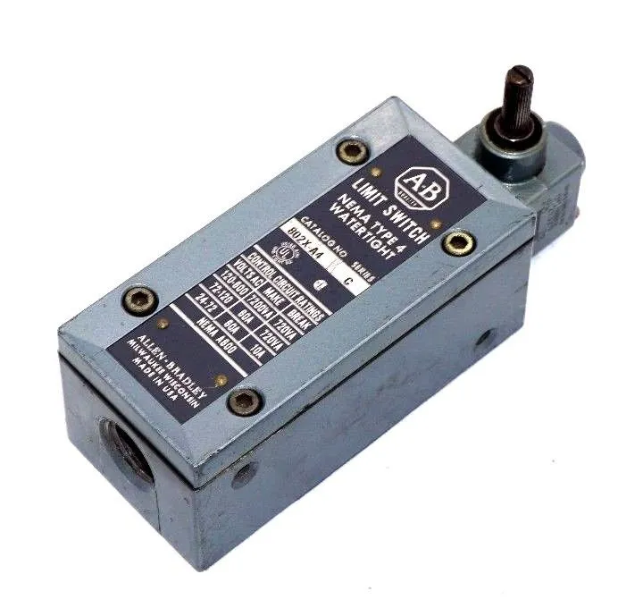 USED ALLEN BRADLEY 802X-A4 SERIES C LIMIT SWITCH 802XA4