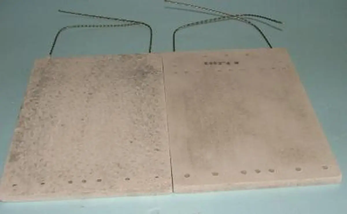 QTY. 2. HEATER PLATES B/T ITEM NO. EL205X6 PURCHAS...